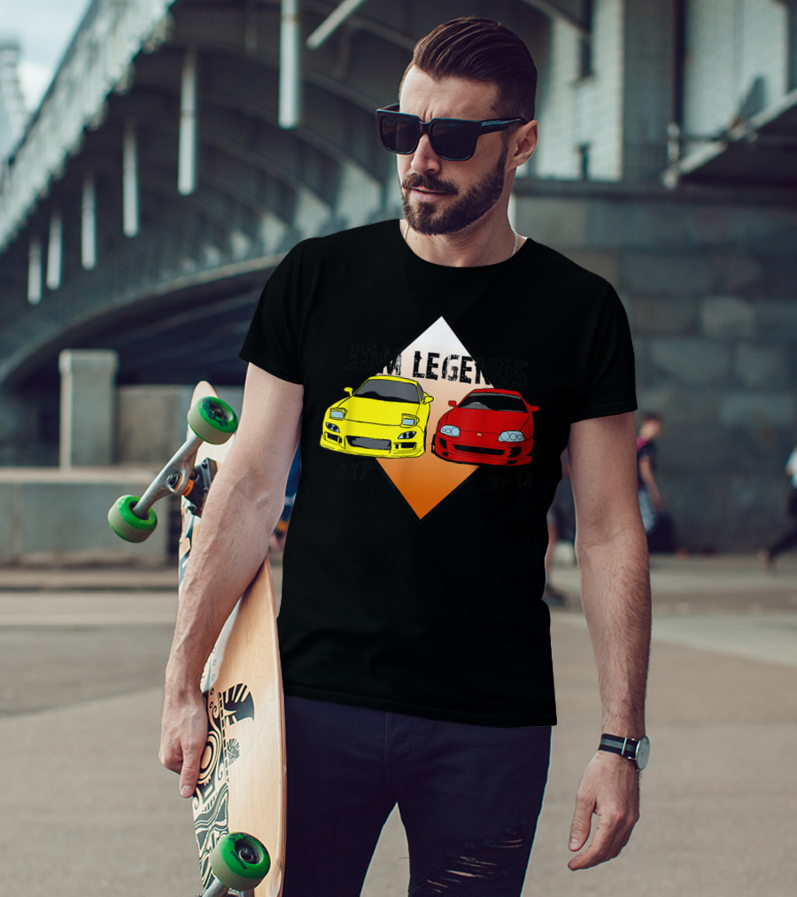 JDM Legends RX7 Supra Turbo Classic Cars T-Shirt