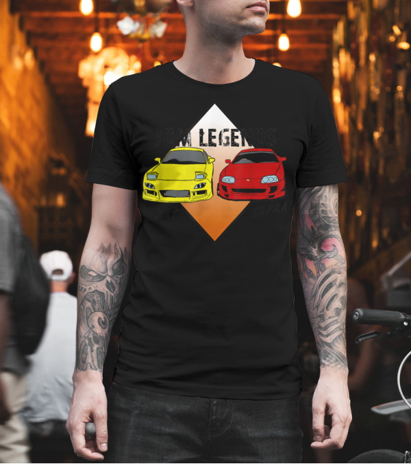 JDM Legends RX7 Supra Turbo Classic Cars T-Shirt JDM Legends RX7 Supra Turbo Classic Cars T-Shirt