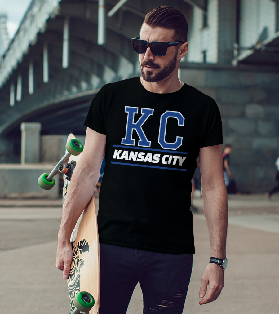 KC Kansas City Baseball Fan Gear T-Shirt