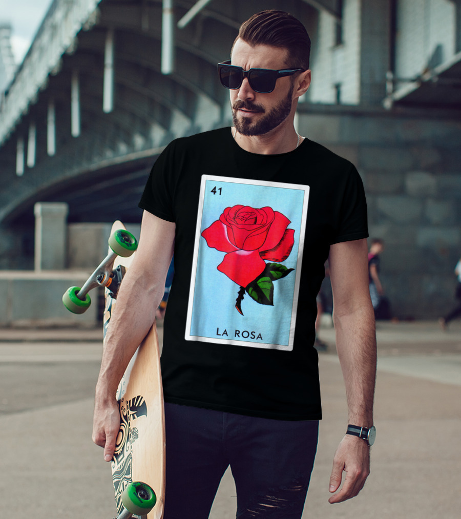 Loteria La Rosa Card 41 Classic Version T-Shirt