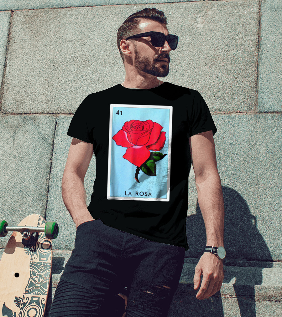 Loteria La Rosa Card 41 Classic Version T-Shirt