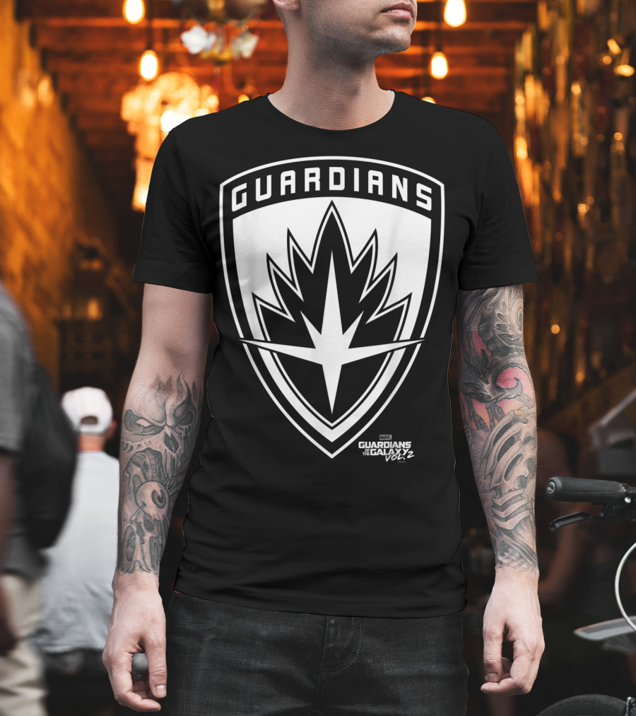 Guardians Of The Galaxy Vol 2 Marvel Classic Shield T-Shirt