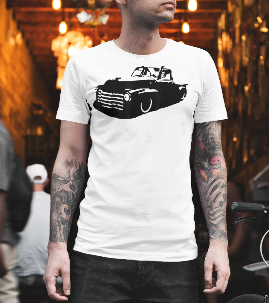 Rat Rod Hot Rod 4754 Classic Truck Vintage Car T-Shirt