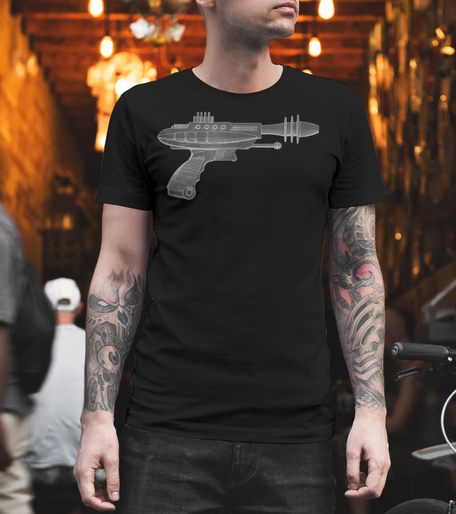 Ray Gun 50's Style Retro Sci-Fi T-Shirt