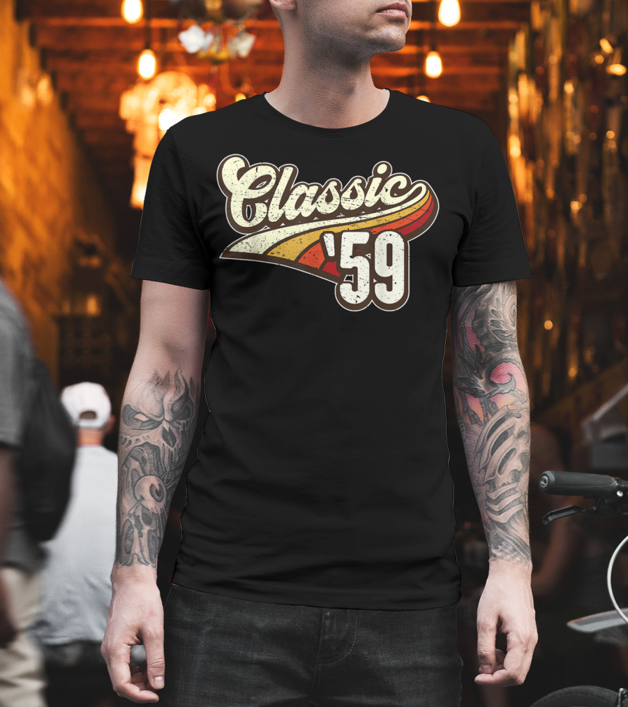 Classic '59 Retro Birthday T-Shirt