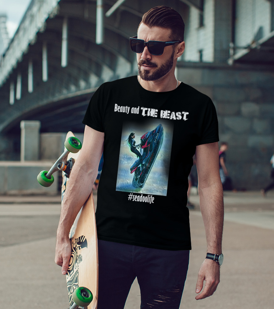 Beauty And The Beast Seadoo Seadoolife T-Shirt