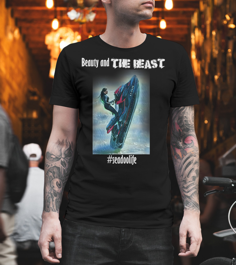 Beauty And The Beast Seadoo Seadoolife T-Shirt
