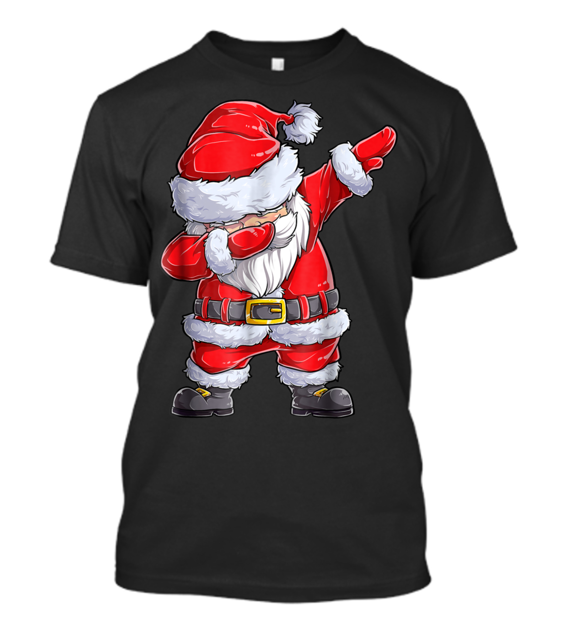 Dabbing Santa Christmas Boys Holiday Dance T-Shirt