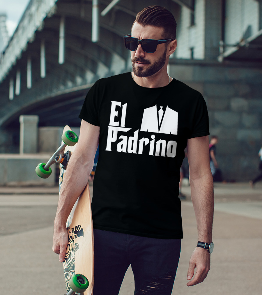 El Padrino Godfather Compadre Godparent Suit T-Shirt