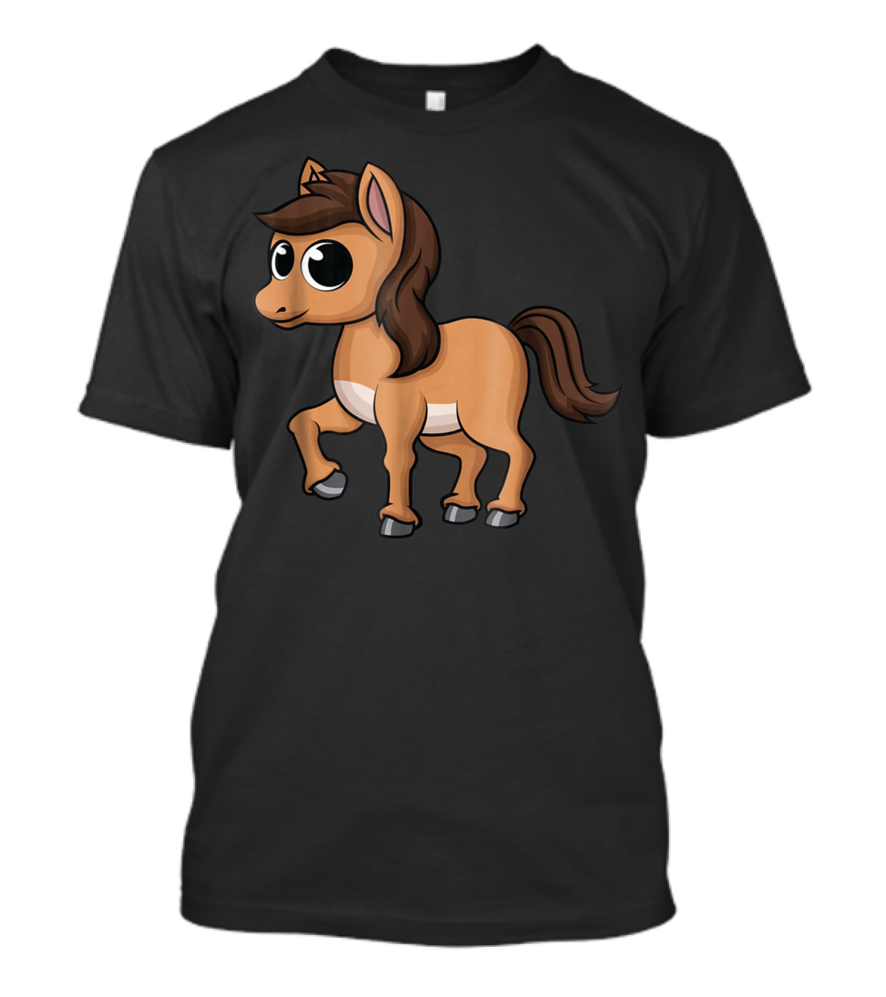 Cute Baby Horse Pony Princess Animal T-Shirt