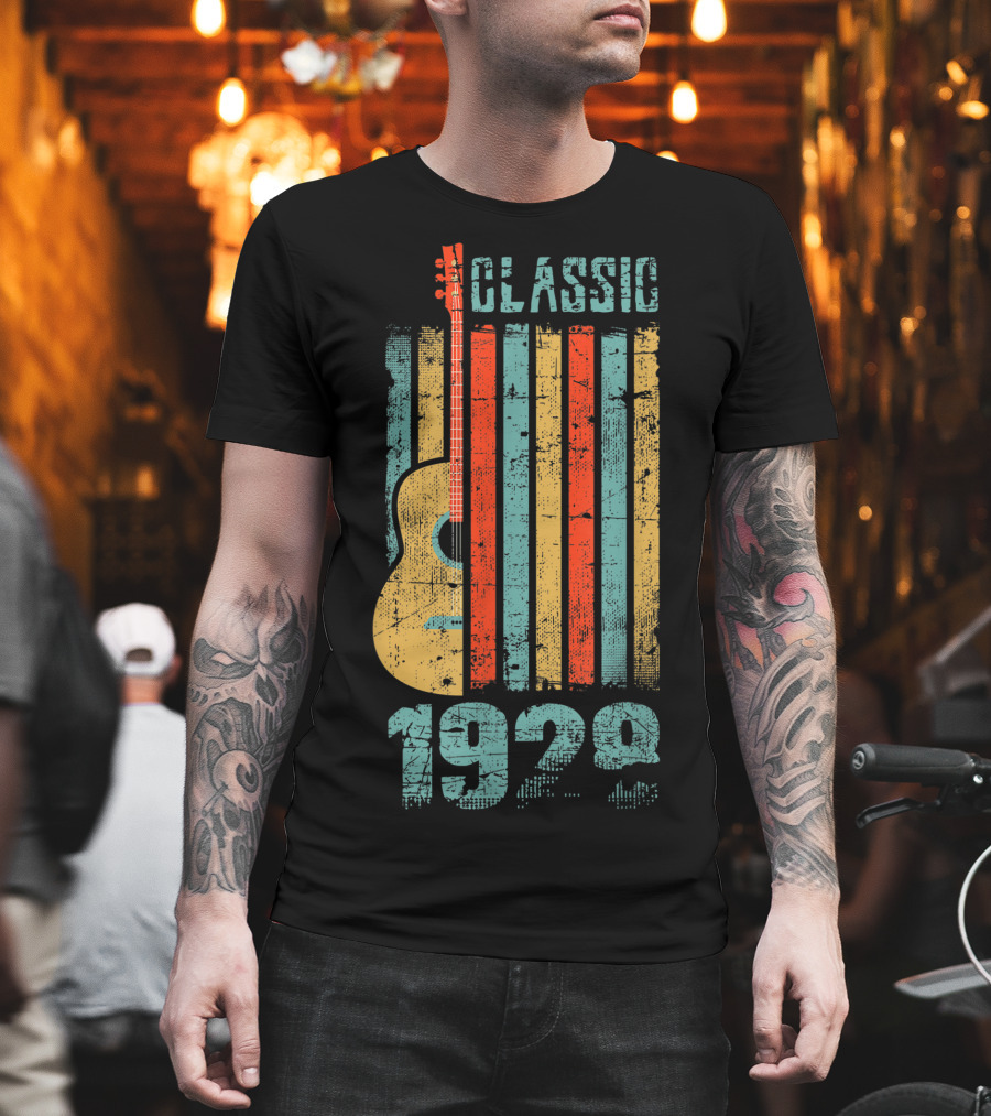 Classic 1929 Guitar Music T-Shirt