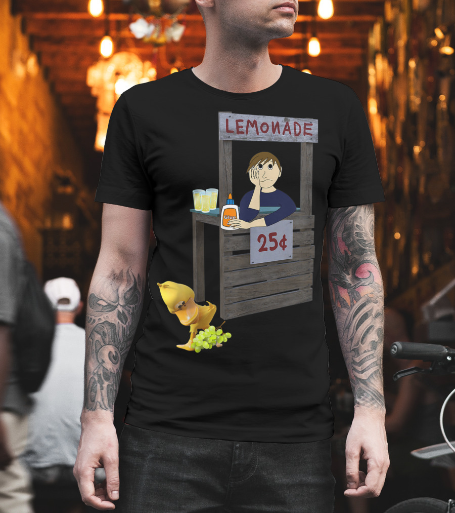Lemonade Stand 25¢ The Duck Song Got Any Grapes T-Shirt