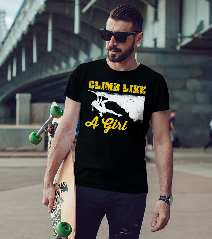 Climb Like A Girl T-Shirt