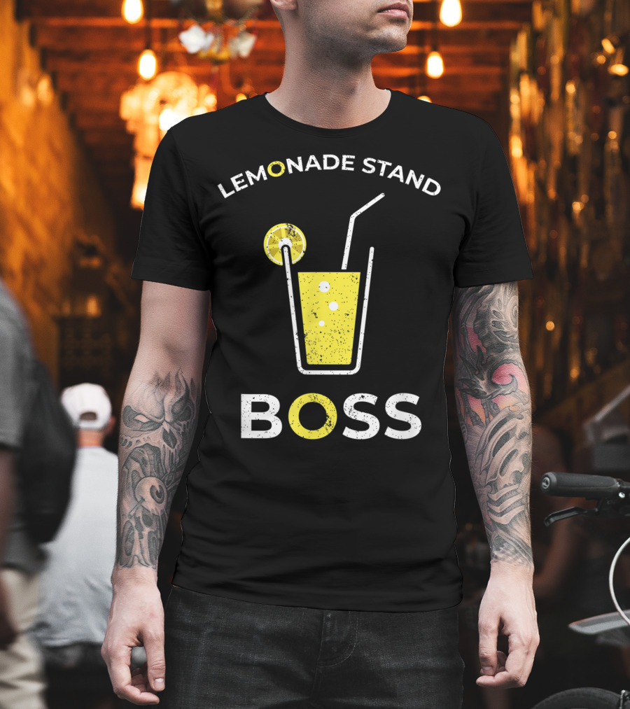 Lemonade Stand Boss Business Entrepreneur T-Shirt