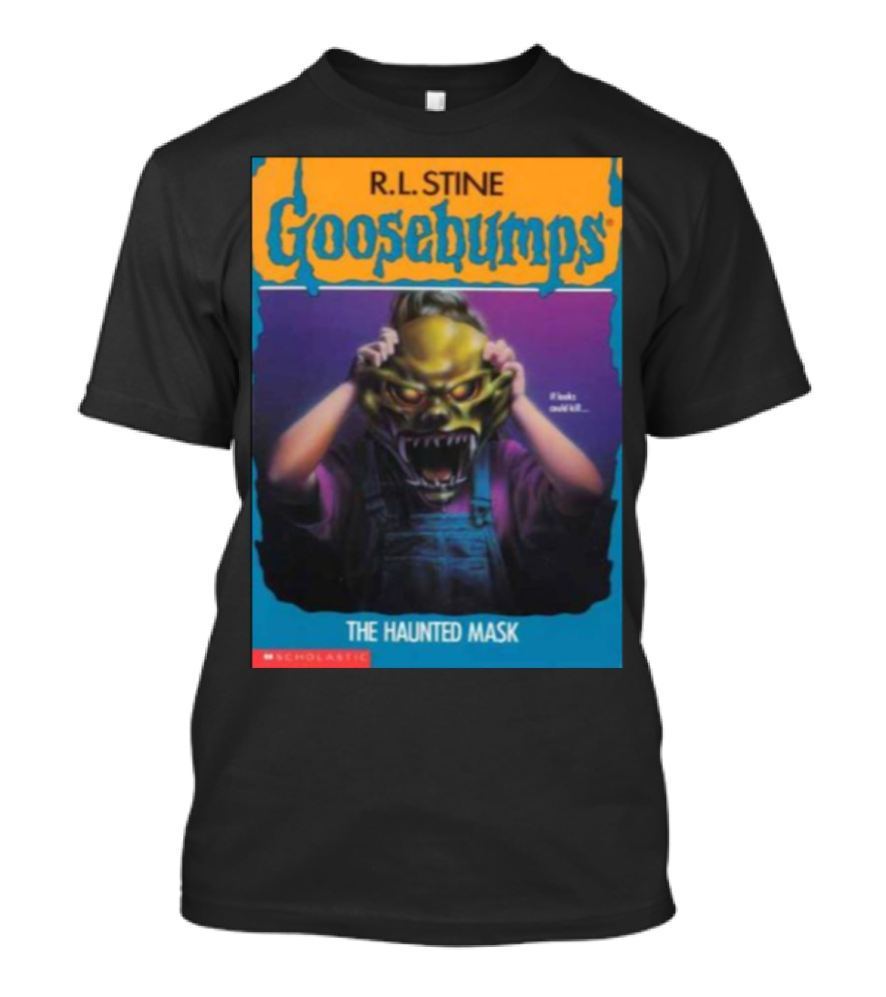 R.L. Stine Goosebumps The Haunted Mask If Looks Could Kill T-Shirt
