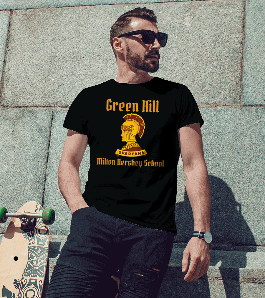 Green Hill Spartans Milton Hershey School Xmas For Jordyn T-Shirt