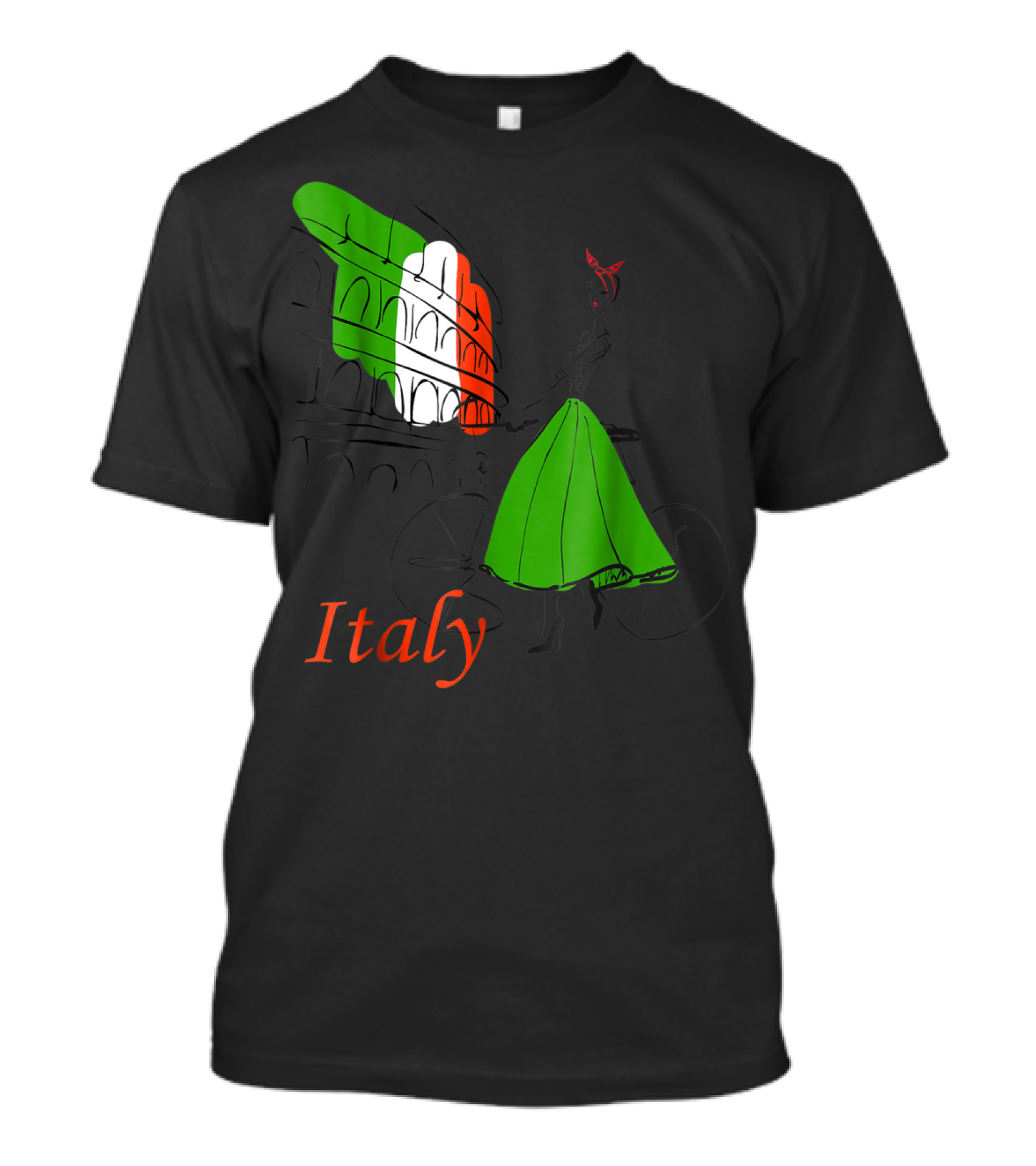 Italy Rome Coliseum Fashion Womenwomen T-Shirt