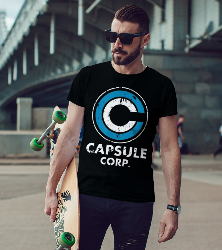 Capsule Corp Bulma Cool Dynocaps Anime T-Shirt