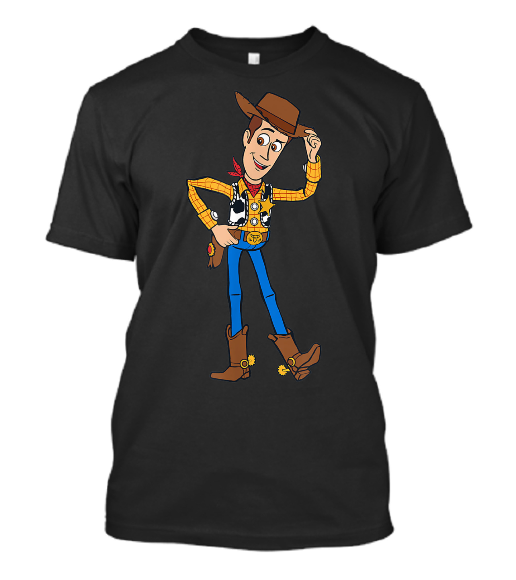 Disney Pixar Toy Story 4 Hello Woody Cowboy T-Shirt