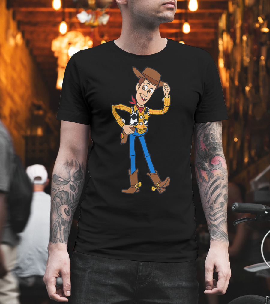 Disney Pixar Toy Story 4 Hello Woody Cowboy T-Shirt