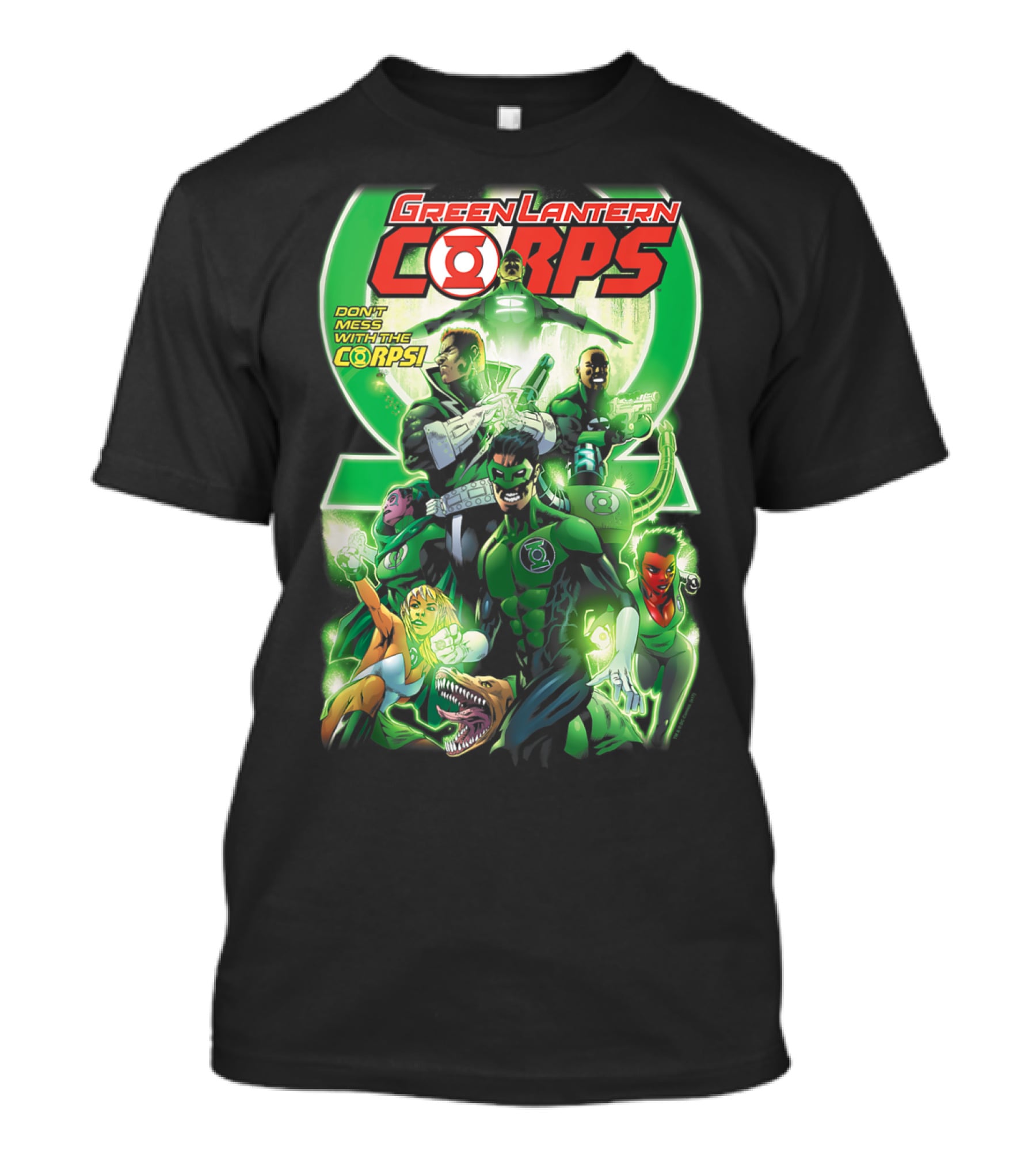 Green Lantern Corps 25 Don't Mess With The Corps T-Shirt