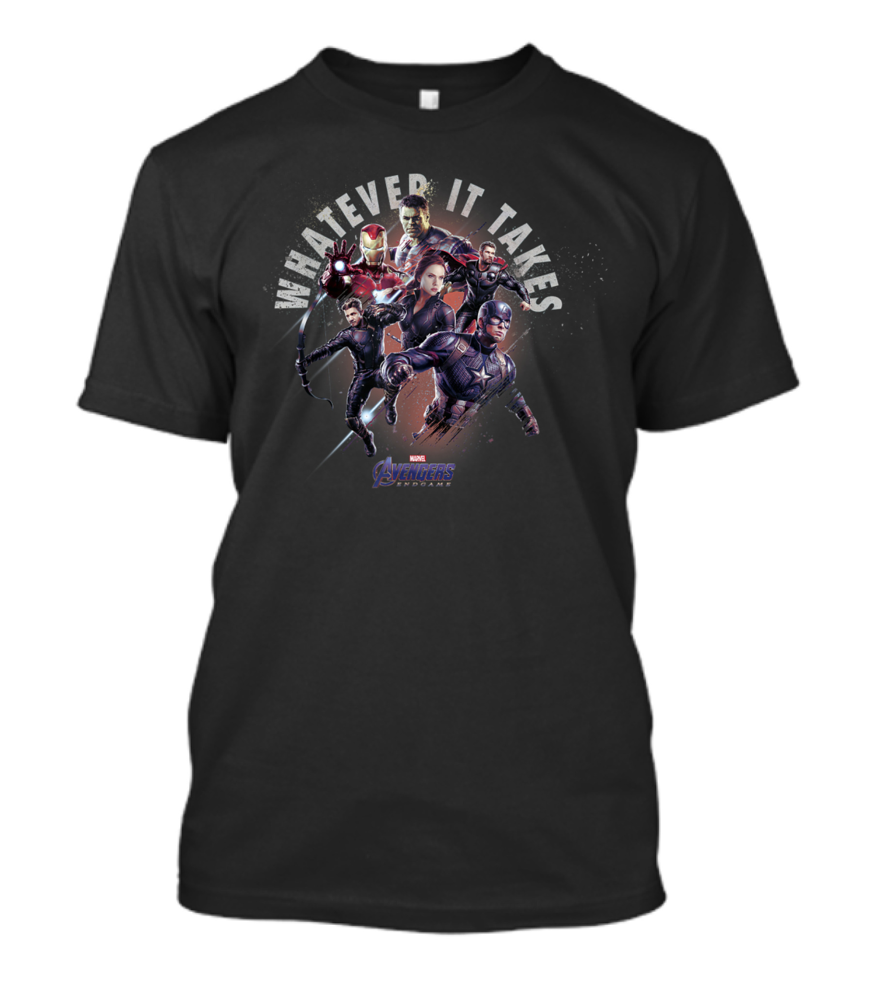 Marvel Avengers Endgame Whatever It Takes Group Shot T-Shirt