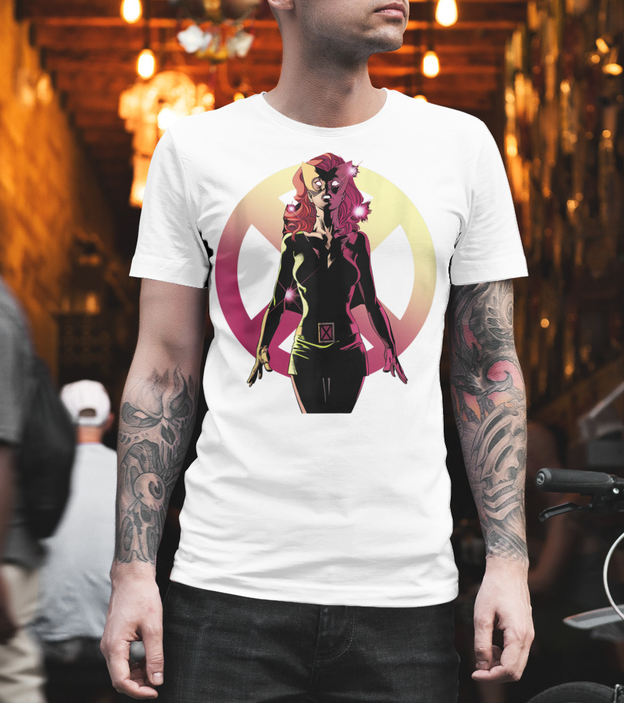 Marvel Phoenix Gradient X Men Jean Grey T-Shirt