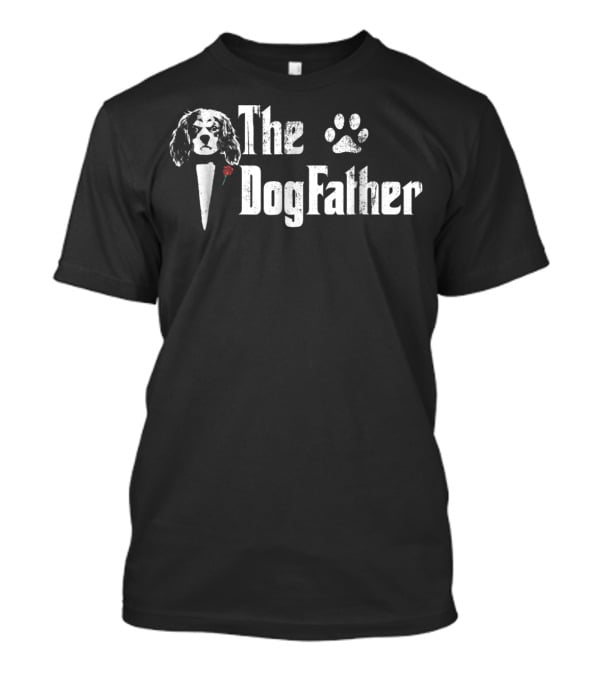 The Dogfather Cavalier King Charles Spaniel Mens T-Shirt