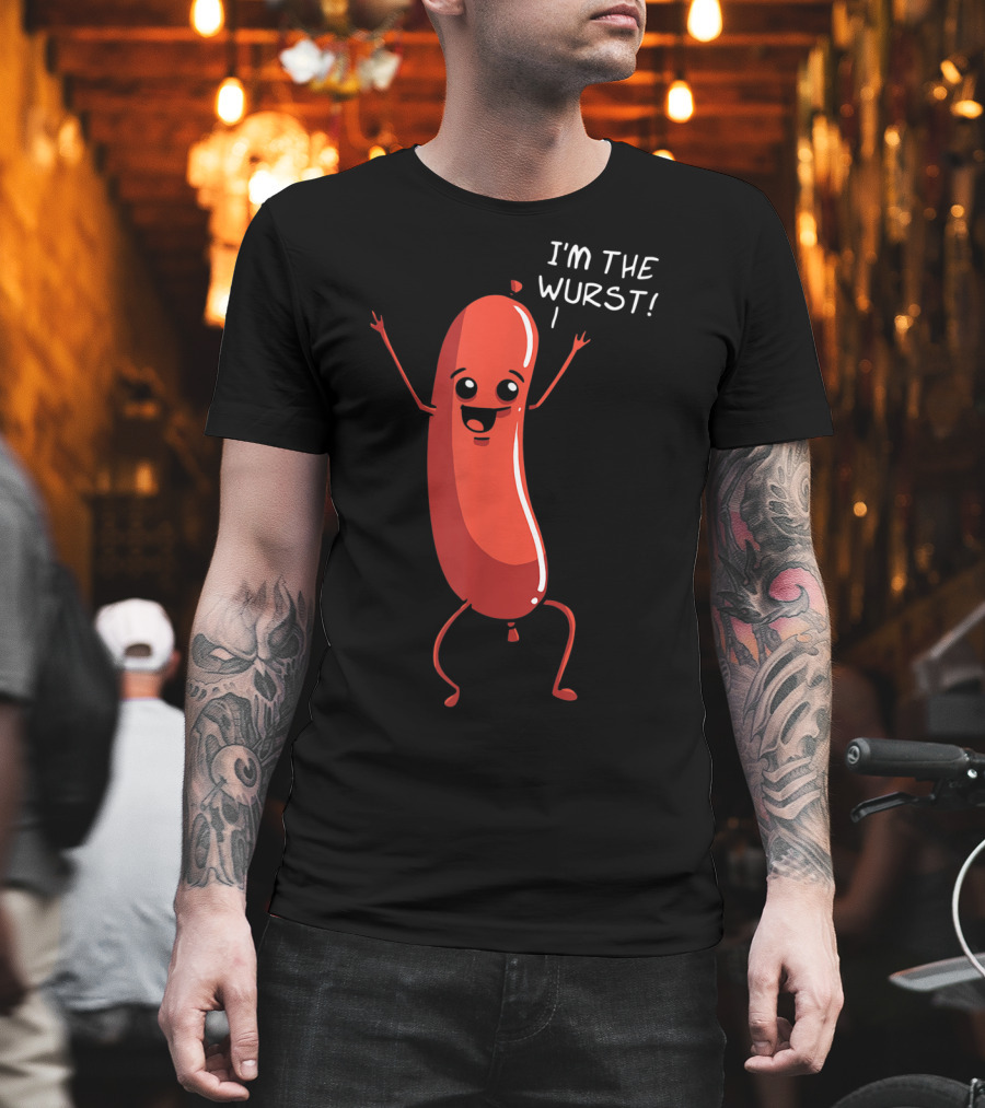 Oktoberfest I'm The Wurst Happy Sausage T-Shirt