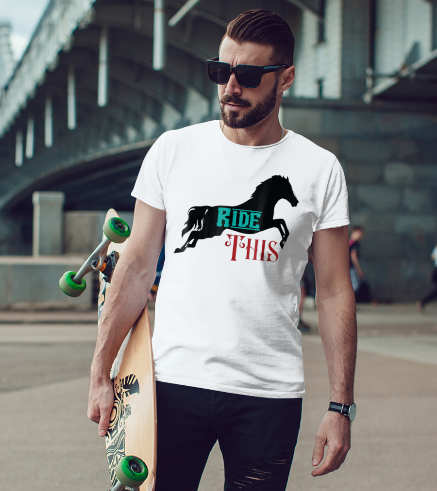 Ride This Funny Horse Lover Horse Rider T-Shirt