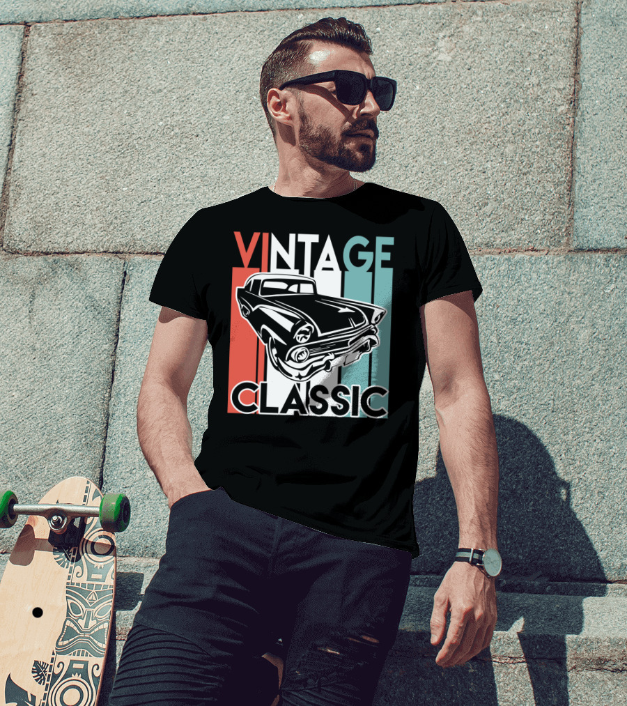 Vintage Classic Old Car T-Shirt
