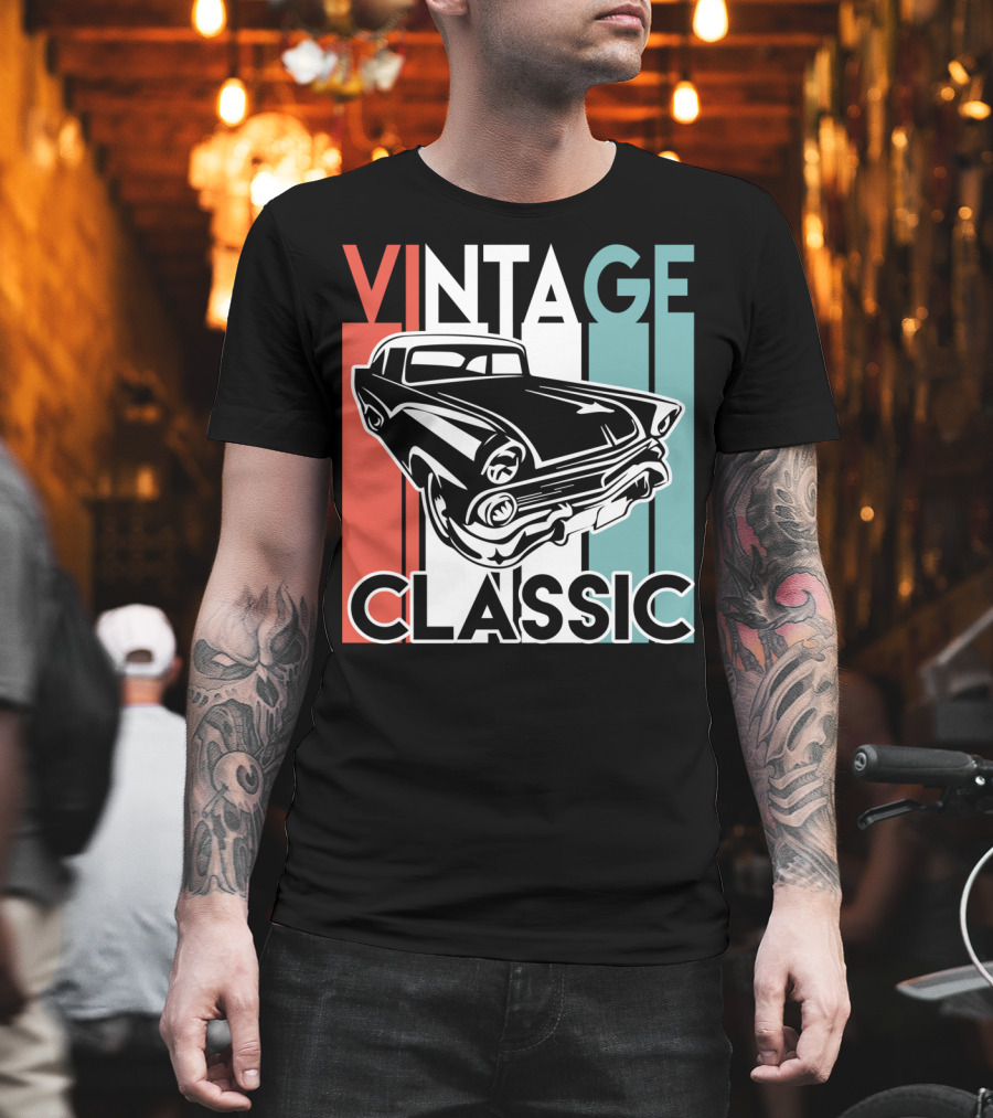 Vintage Classic Old Car T-Shirt