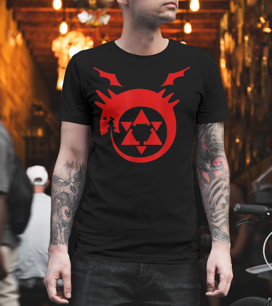 Fullmetal Alchemist Brotherhood Ouroboros Symbol Classics T-Shirt
