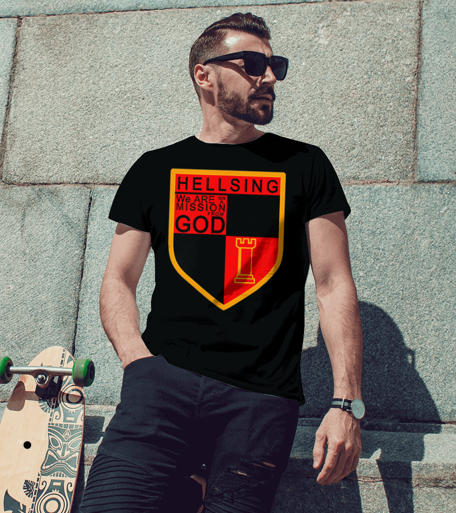 Hellsing We Are On A Mission From God Classic Anime Ultimate T-Shirt