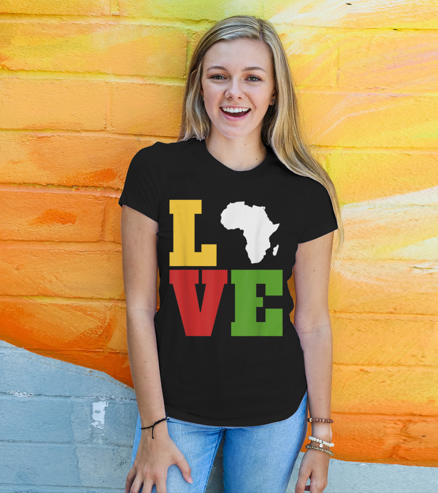 LOVE Africa Afrocentric African T-Shirt