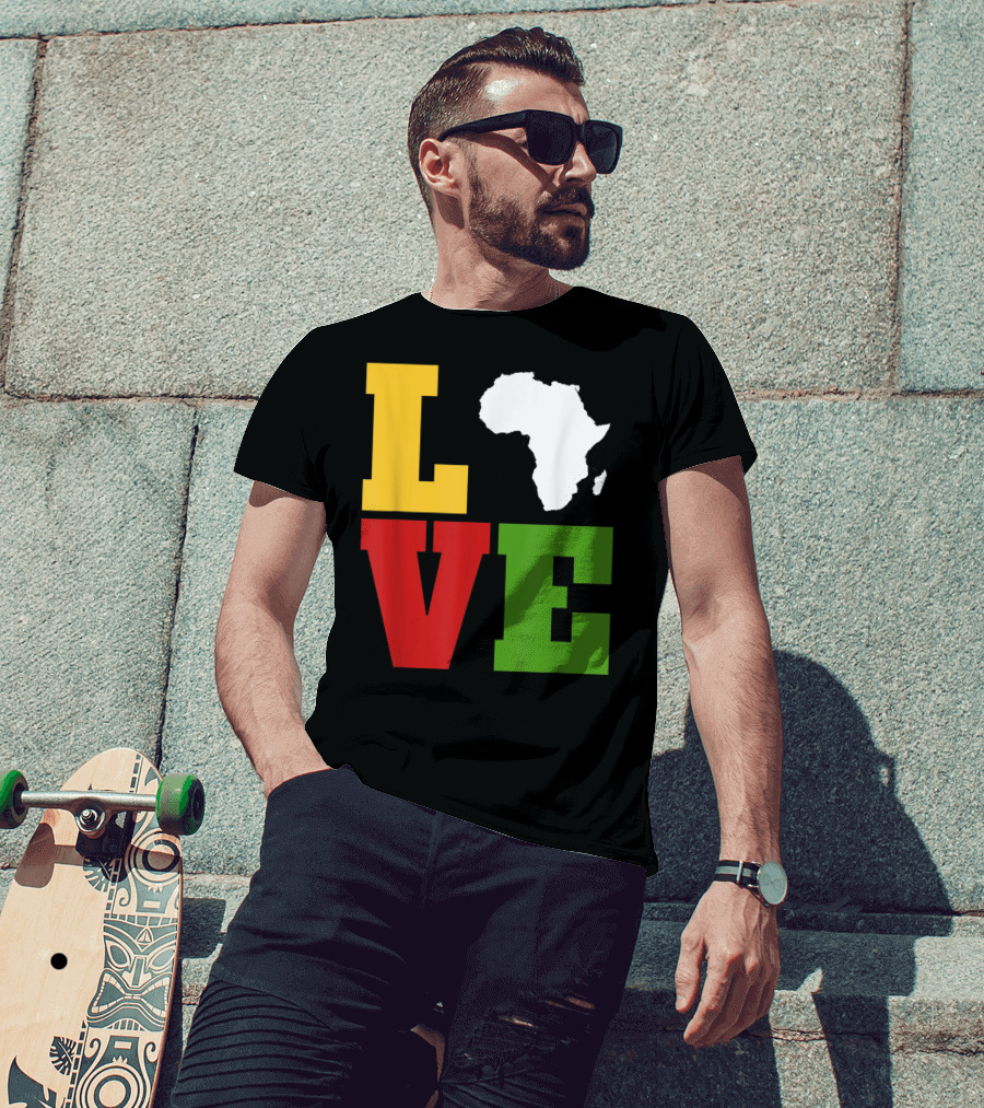 LOVE Africa Afrocentric African T-Shirt
