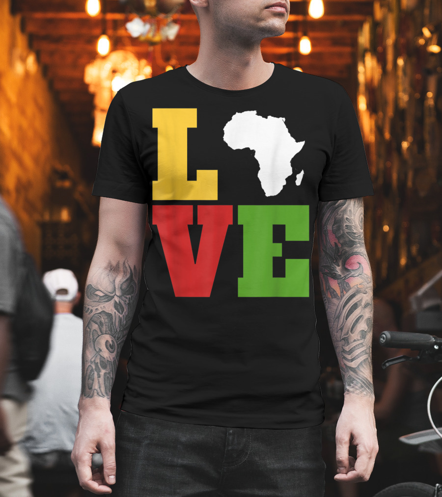LOVE Africa Afrocentric African T-Shirt