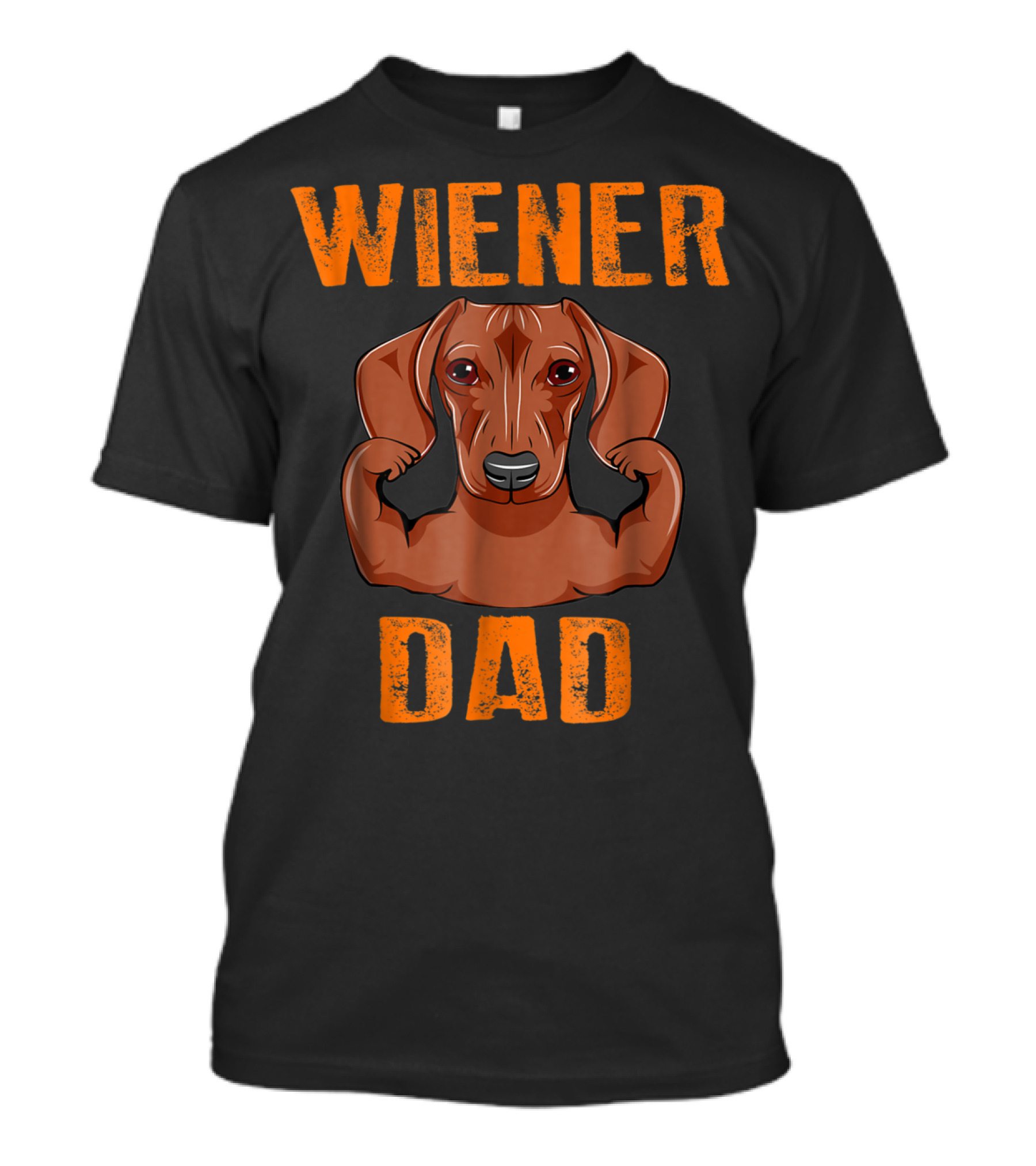 Wiener Dad Dachshund Father's Day T-Shirt