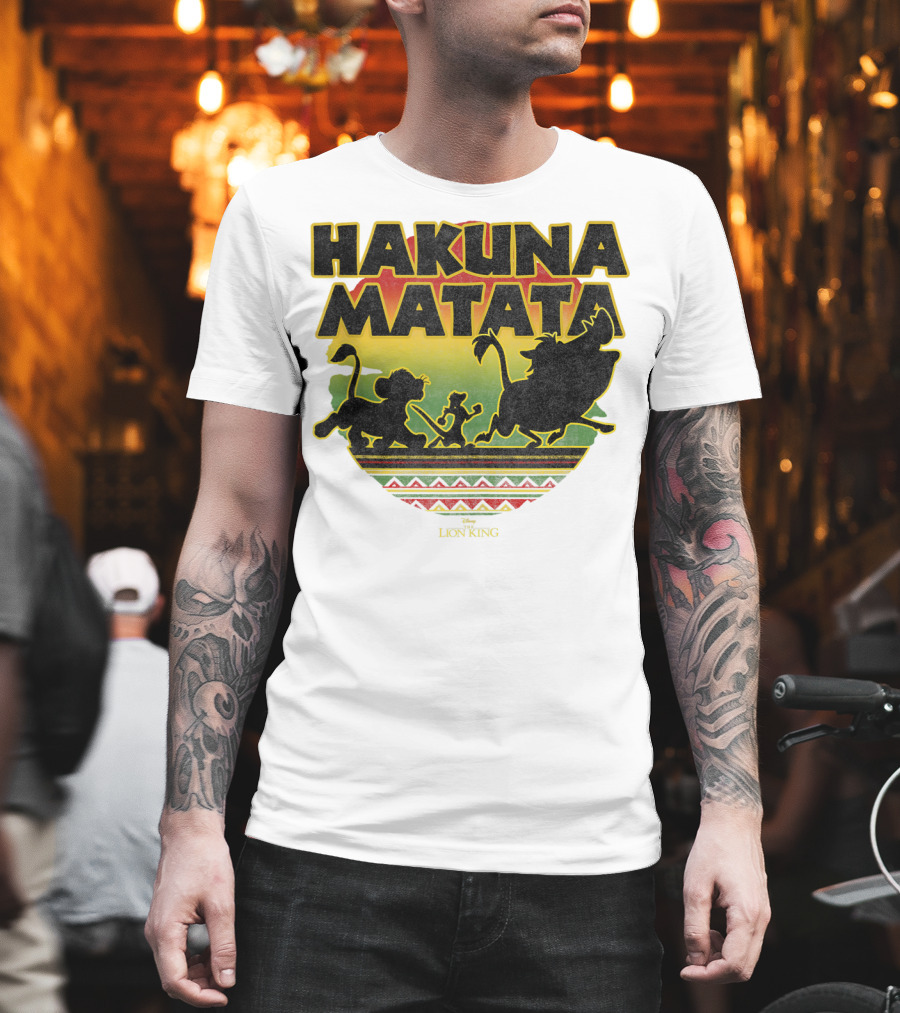 Hakuna Matata Disney The Lion King Simba Timon Pumba T-Shirt