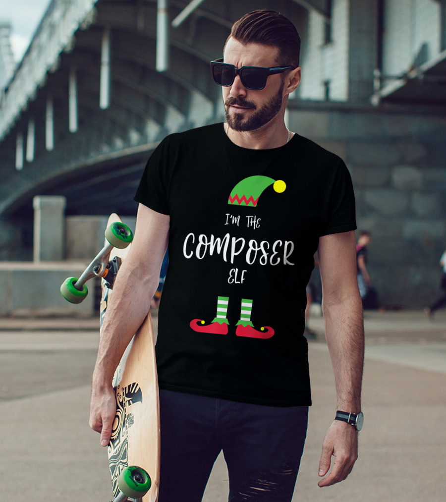 I'm The Composer Elf Christmas Humor T-Shirt