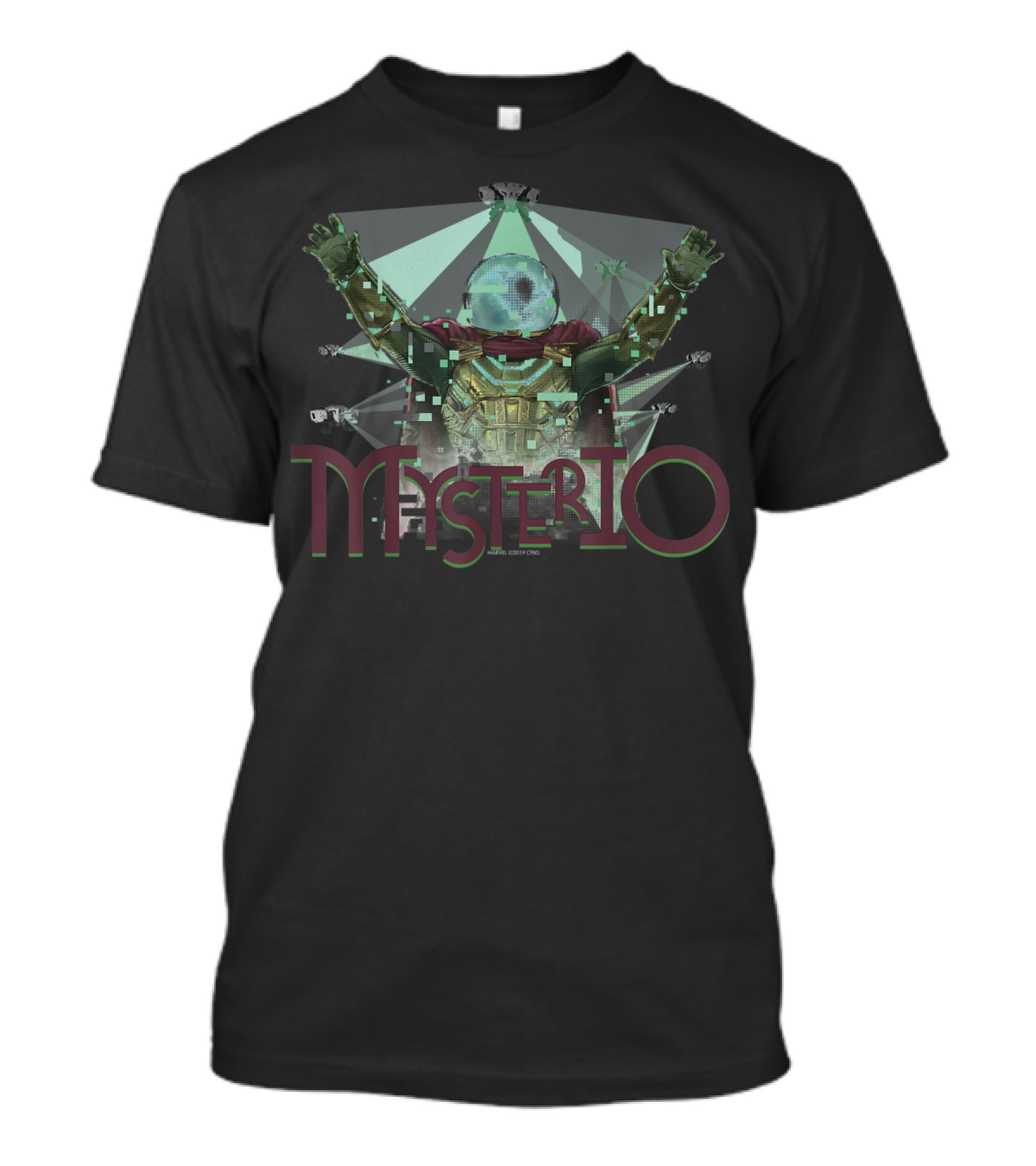 Mysterio Drones Marvel Spiderman Far From Home T-Shirt