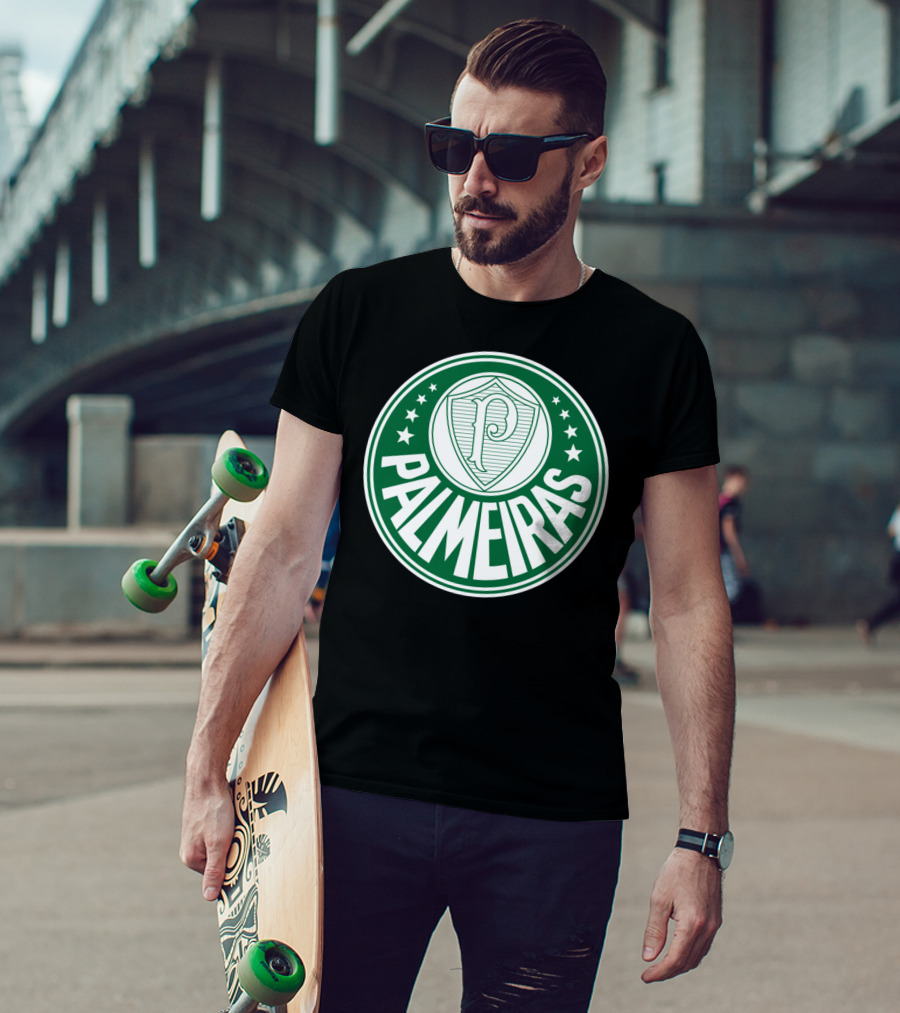 Palmeiras Soccer Fan Club Emblem T-Shirt