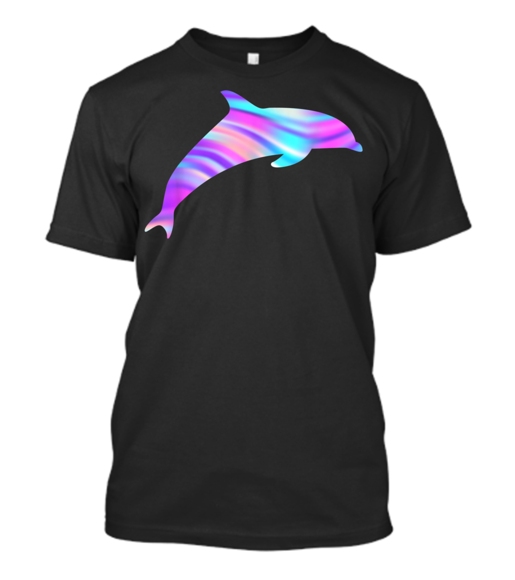 Pastel Goth Dolphin Vaporwave Kawaii Aesthetic T-Shirt
