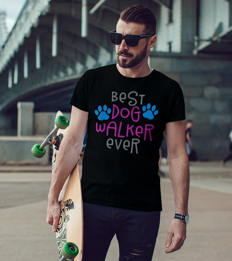 Best Dog Walker Ever Greatest Pet Sitter Puppy T-Shirt