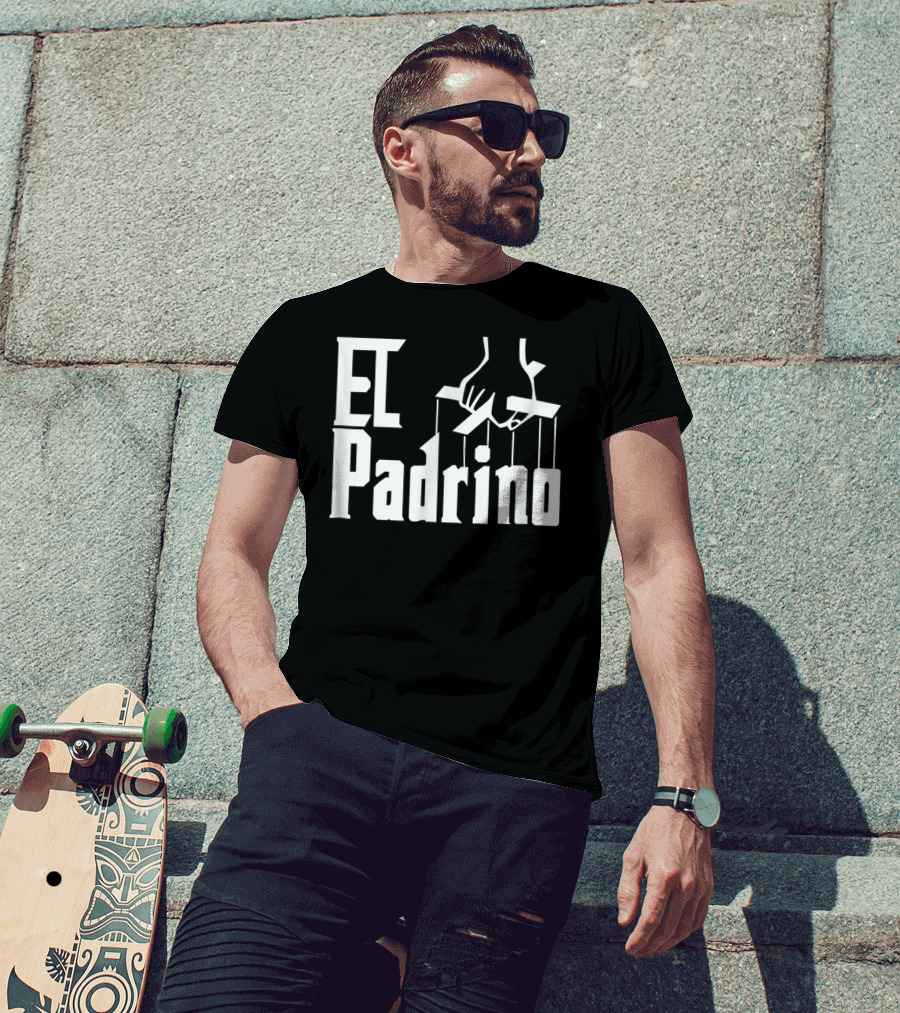 El Padrino Funny Godfather Parody For Spanish Godparent T-Shirt