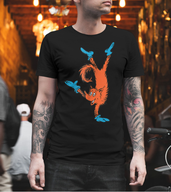 Dr Seuss Fox in Socks Performing Handstand T-Shirt Dr Seuss Fox in Socks Performing Handstand T-Shirt
