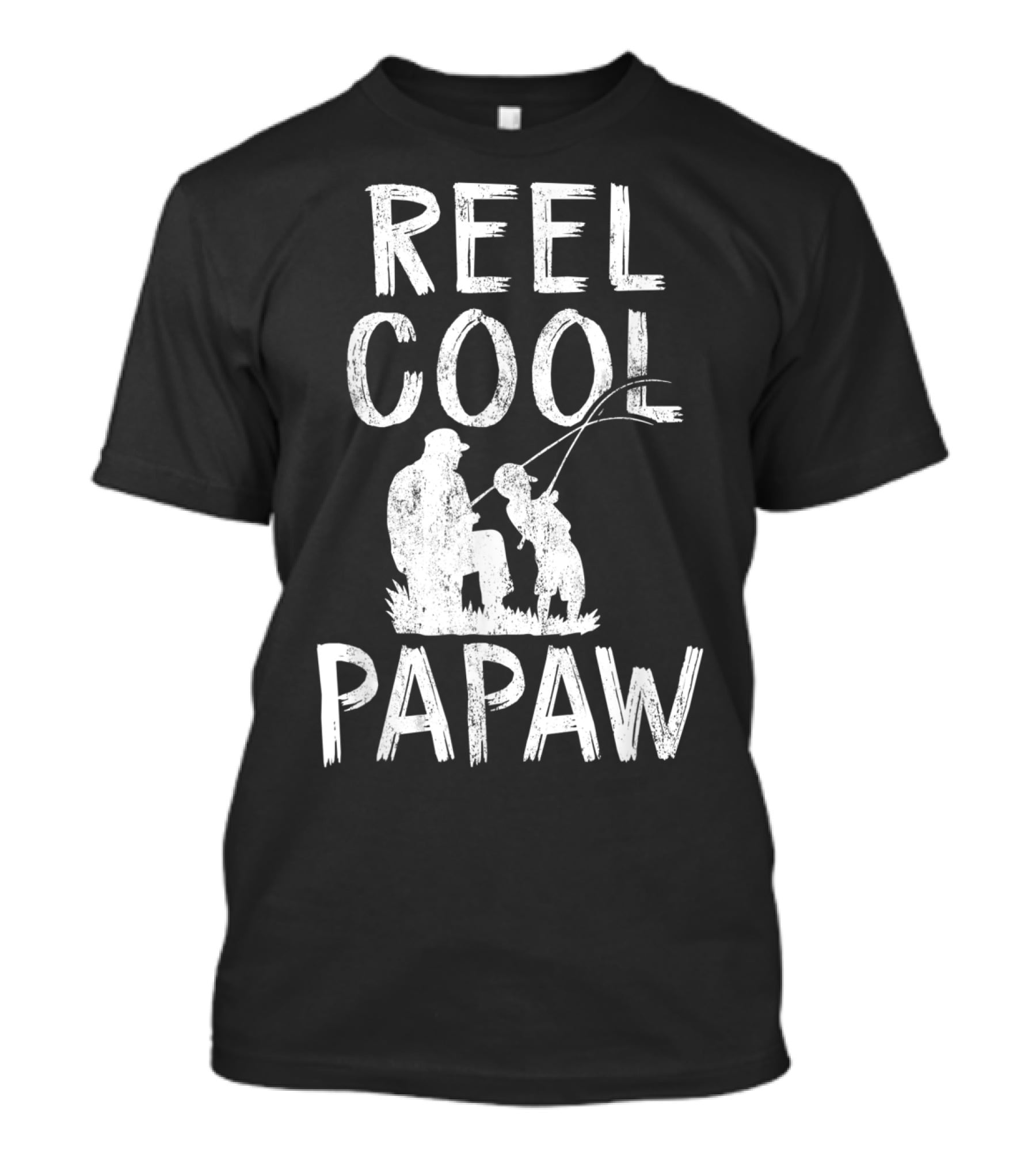 Reel Cool Papaw Father's Day Fishing T-Shirt