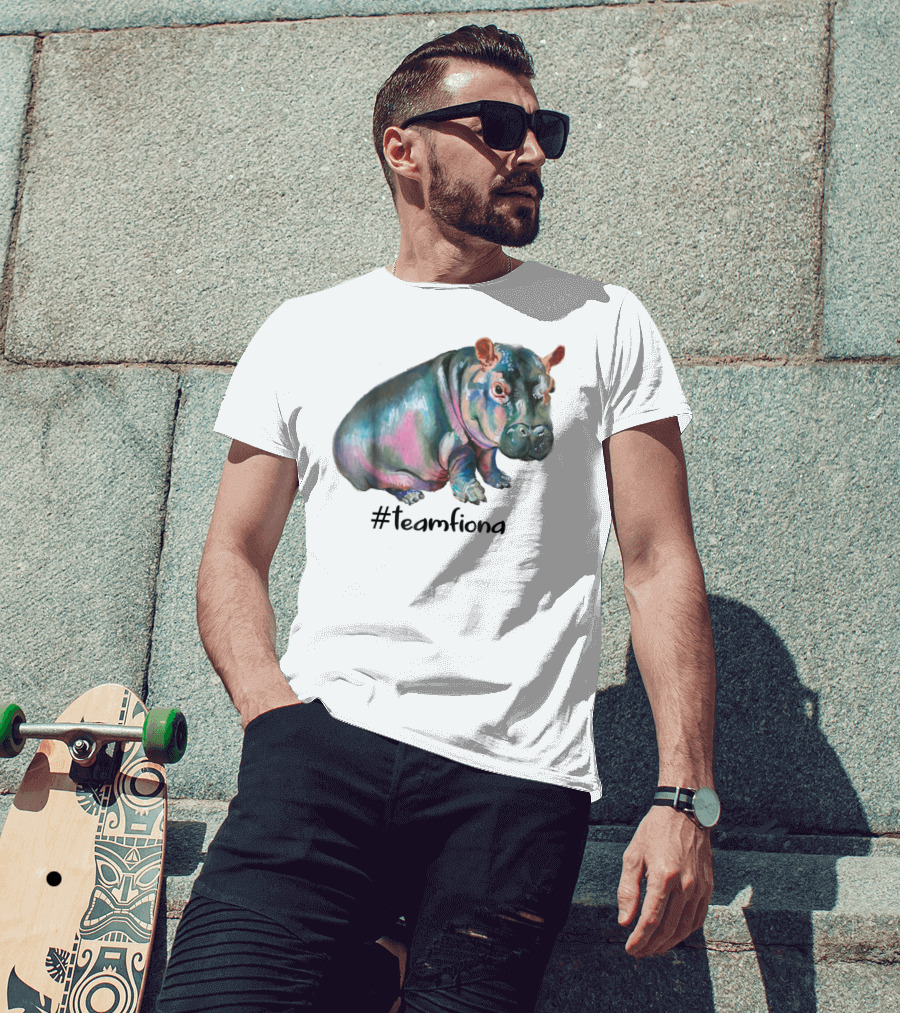 TeamFiona Fiona The Hippo Baby T-Shirt