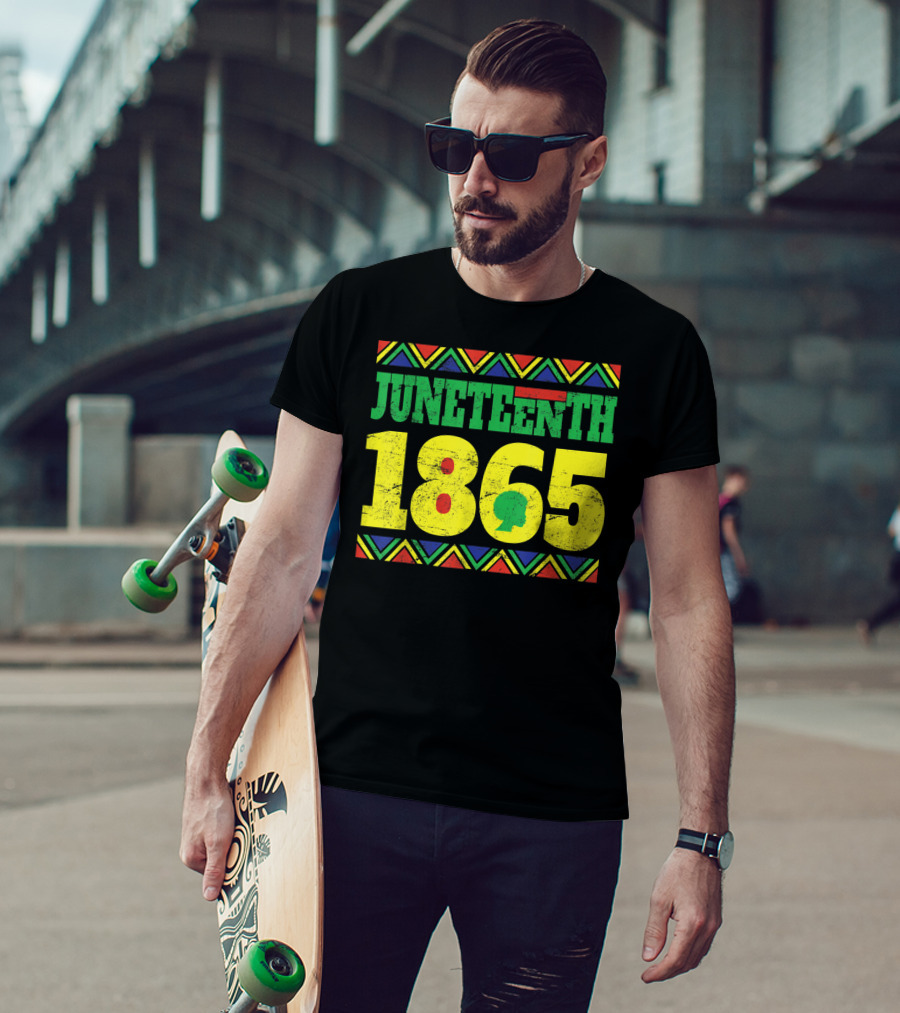 Juneteenth 1865 African Colors T-Shirt
