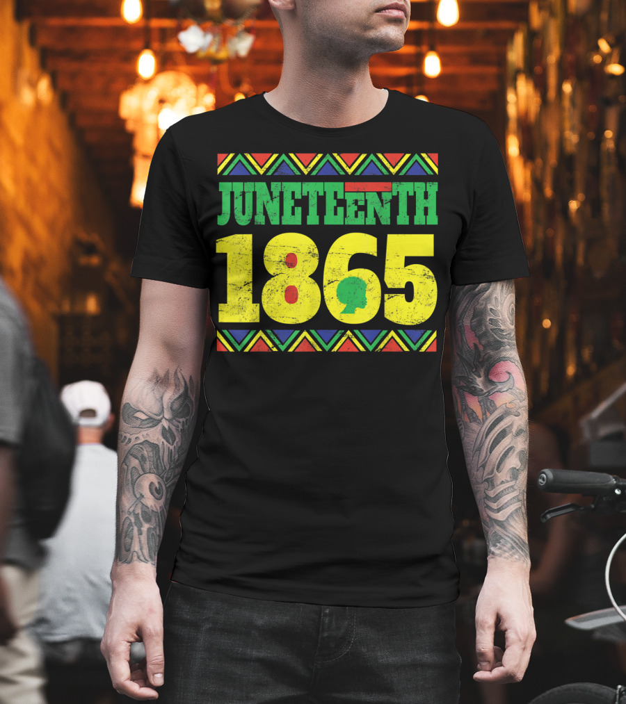Juneteenth 1865 African Colors T-Shirt